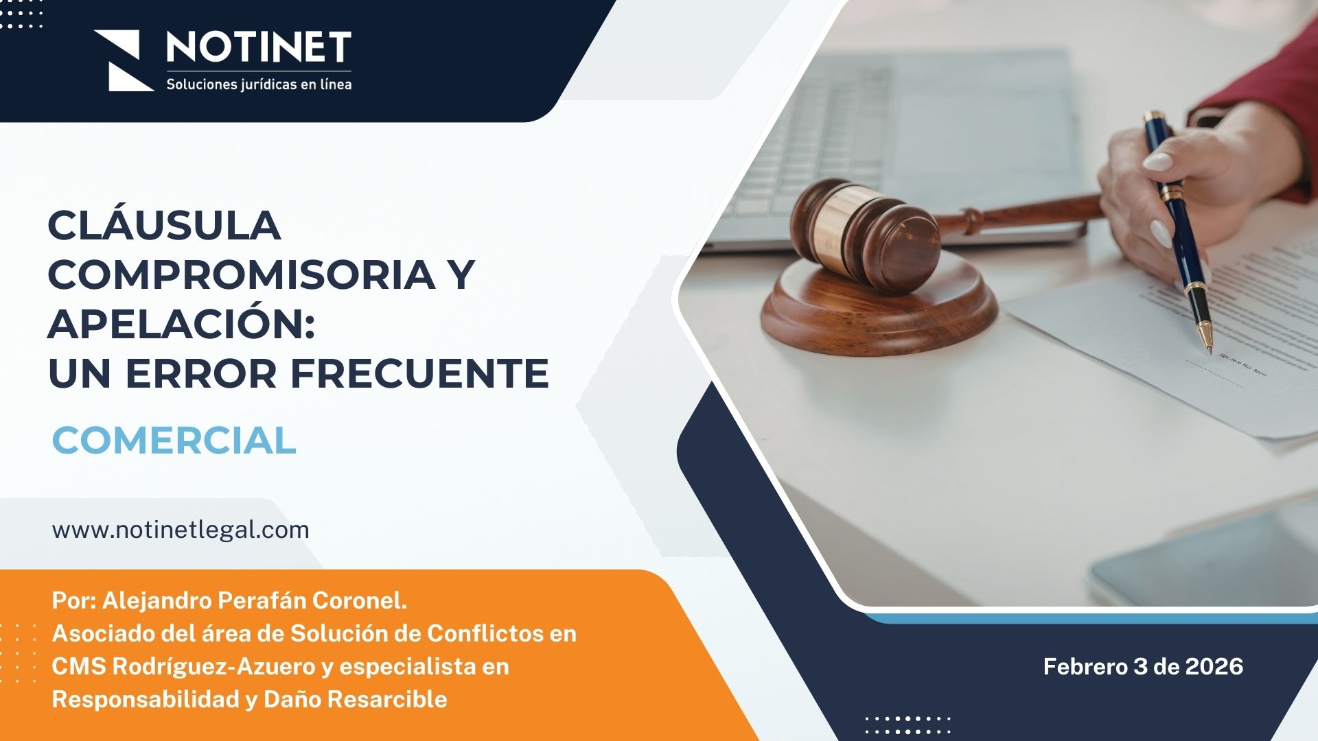 Cláusula compromisoria y apelación: un error frecuente