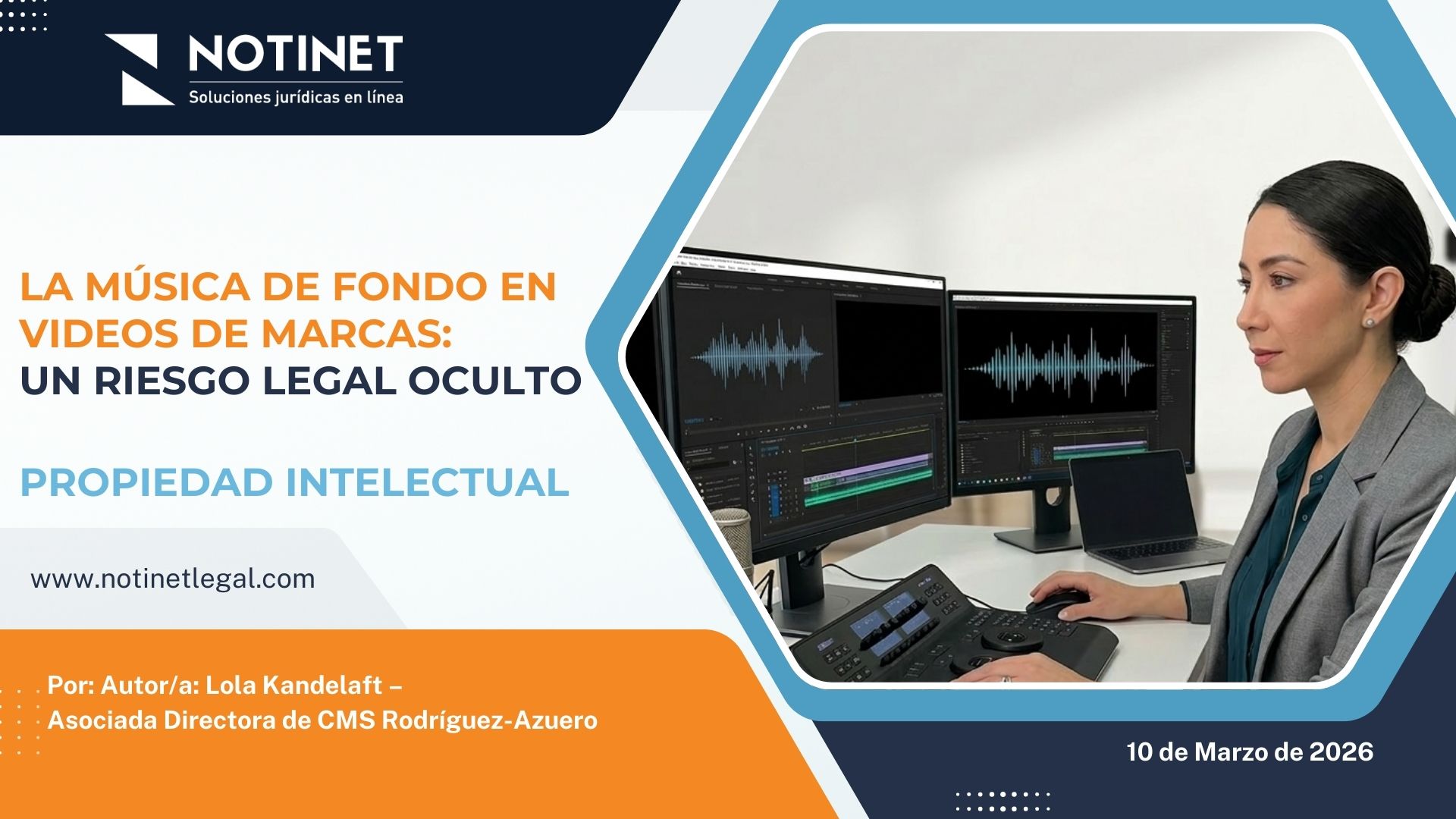 La música de fondo en videos de marcas: un riesgo legal oculto