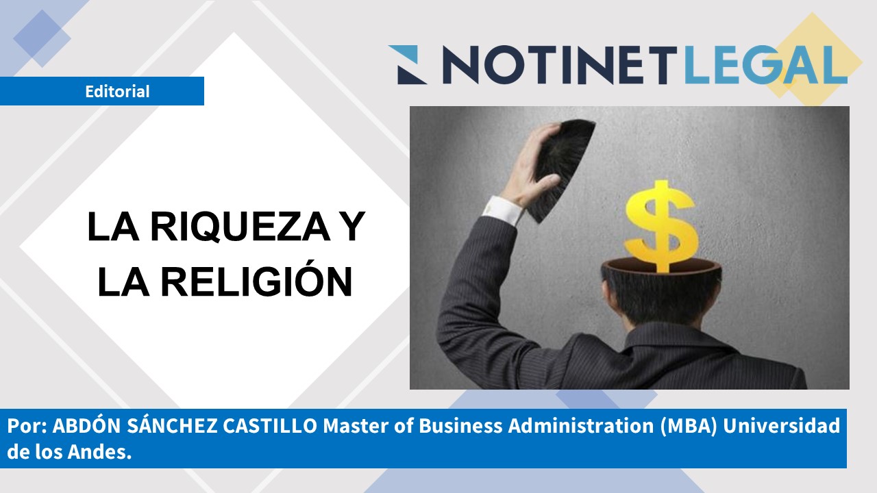 LA RIQUEZA Y LA RELIGIÓN