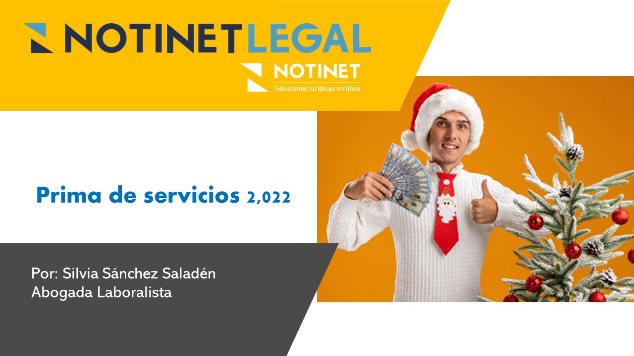 PRIMA DE SERVICIOS
