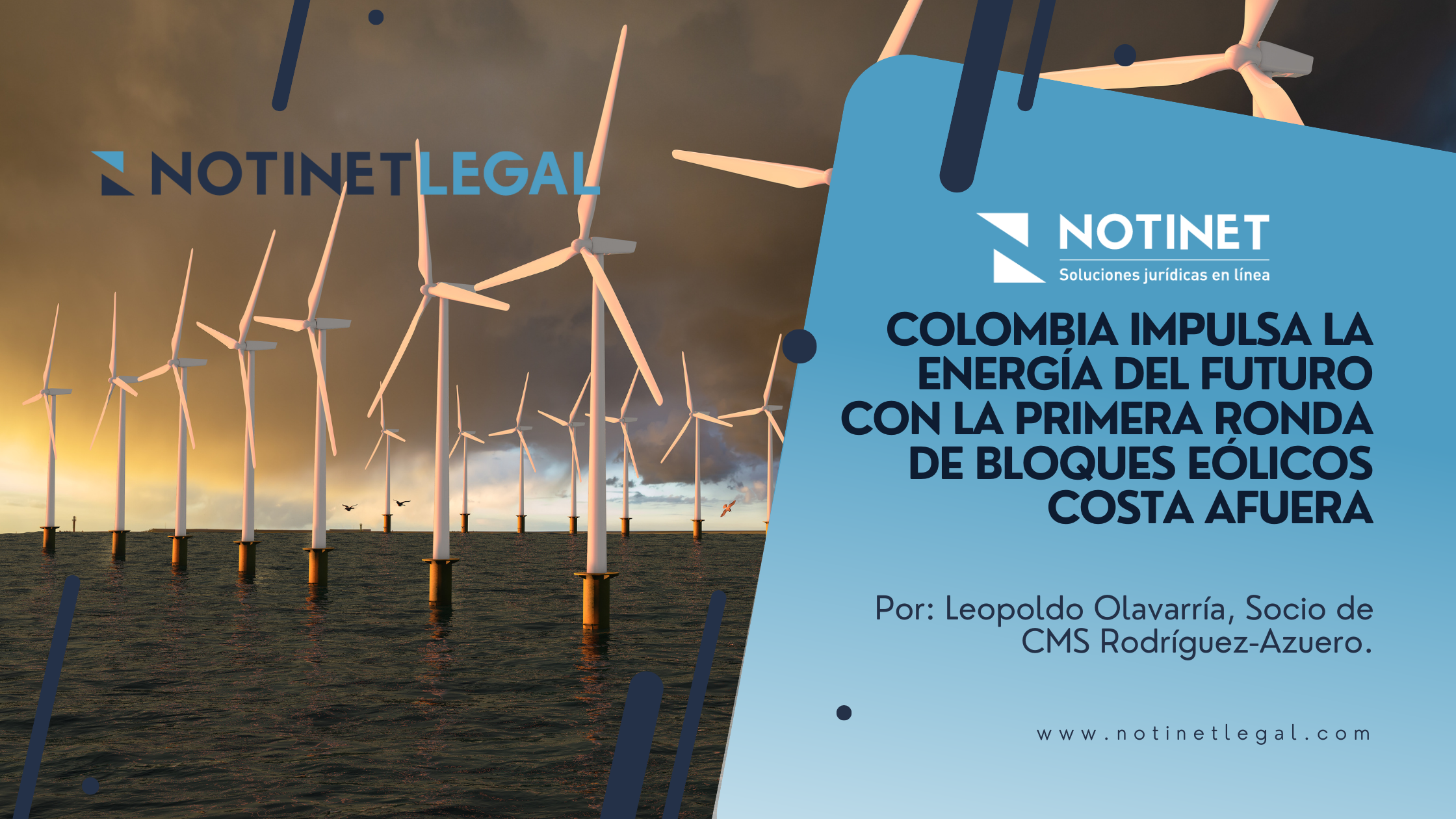 Colombia Impulsa la Energía del Futuro con la Primera Ronda de Bloques Eólicos Costa Afuera