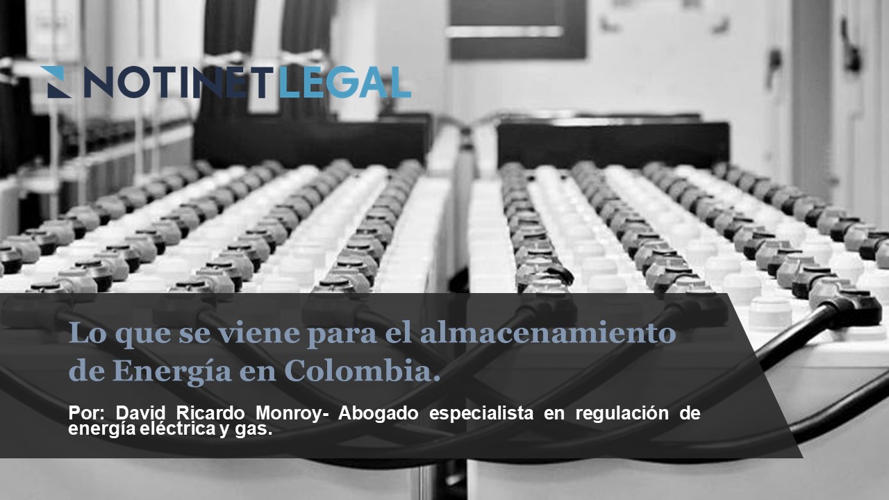 Lo que se viene para el almacenamiento de energía en Colombia – Recomendaciones – CREG-