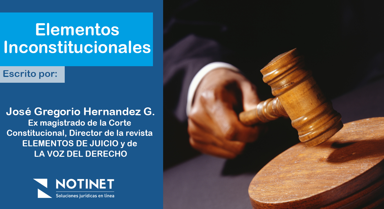 ELEMENTOS INCONSTITUCIONALES