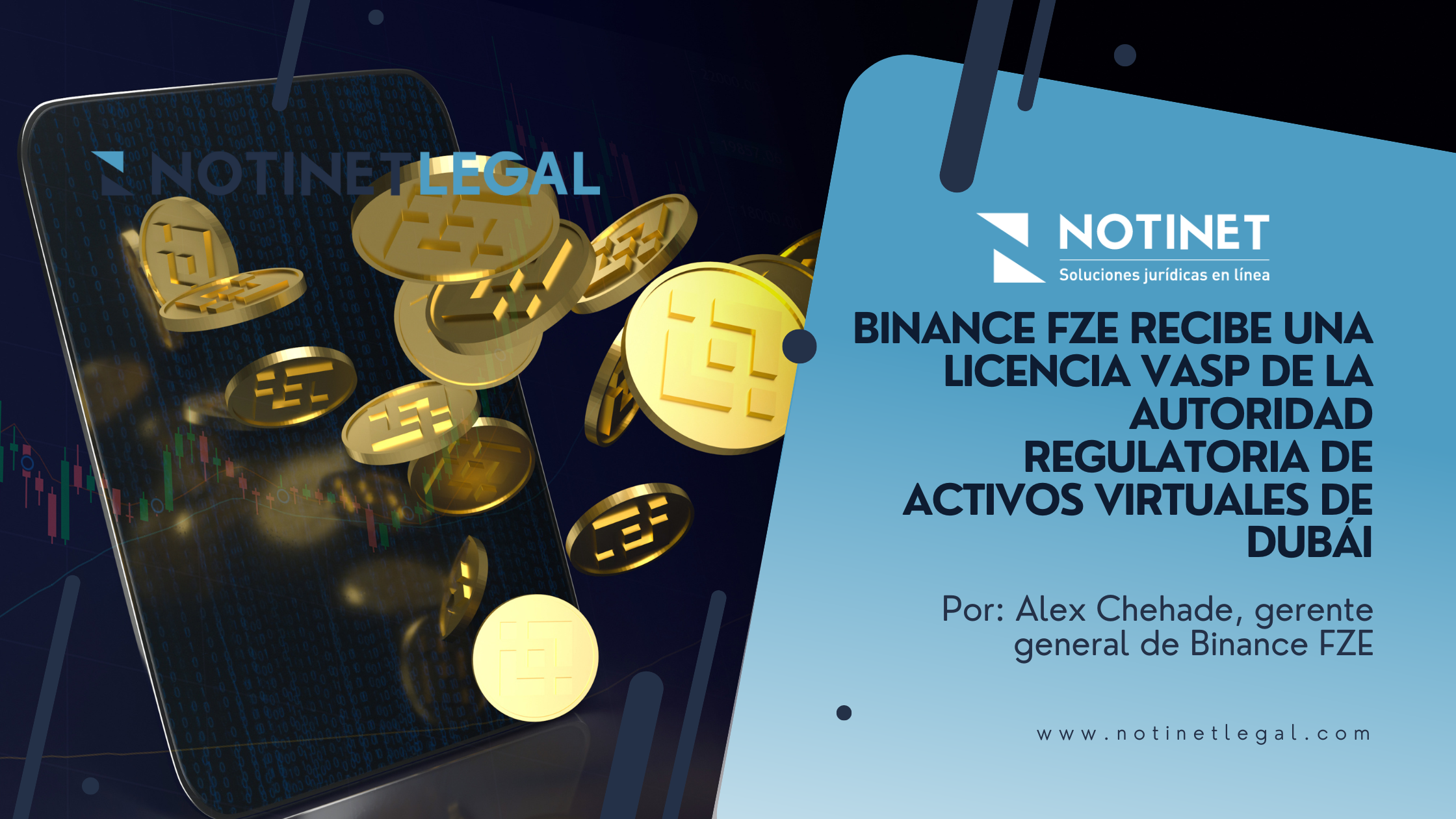 Binance FZE recibe una Licencia VASP de la Autoridad Regulatoria de Activos Virtuales de Dubái