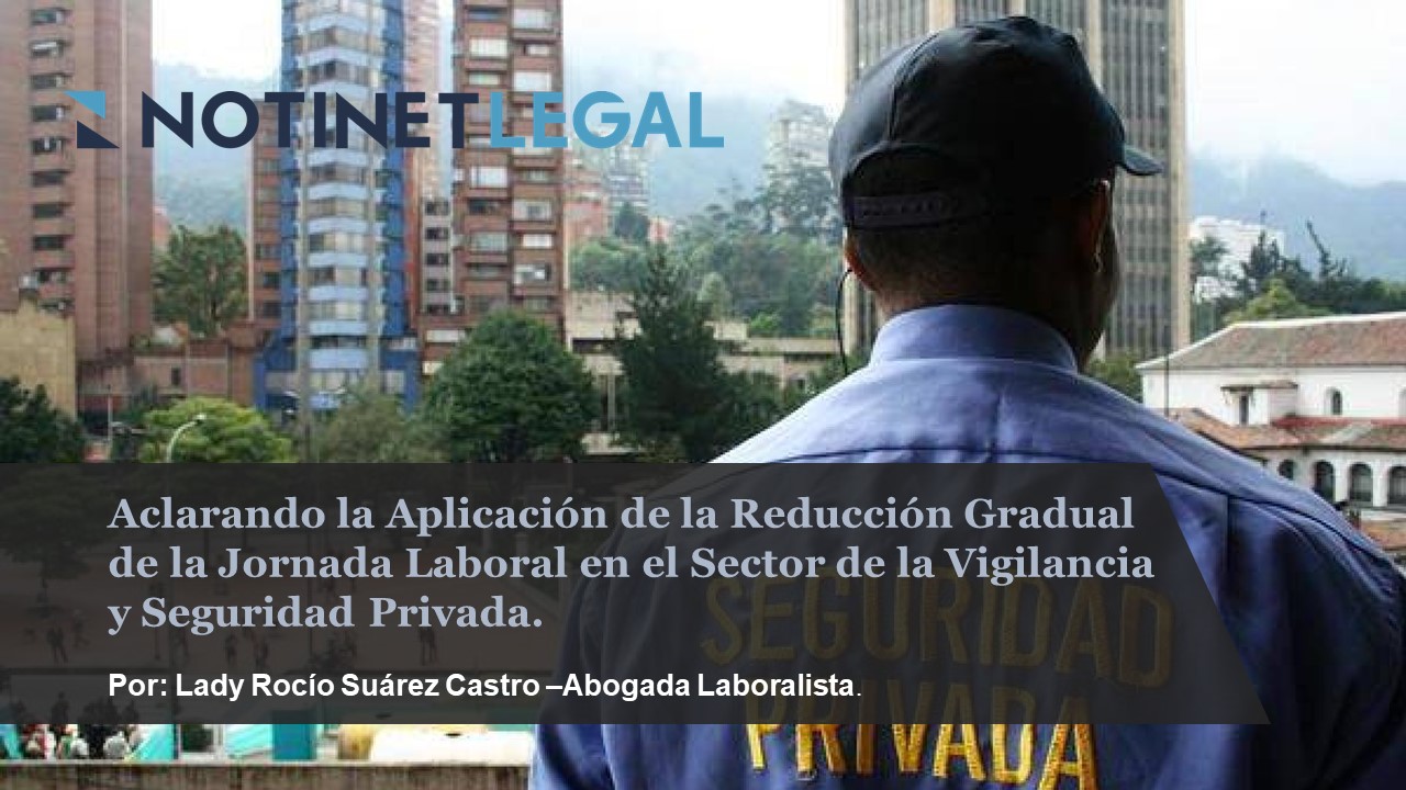 Aclarando la Aplicación de la Reducción Gradual de la Jornada Laboral en el Sector de la Vigilancia y Seguridad Privada