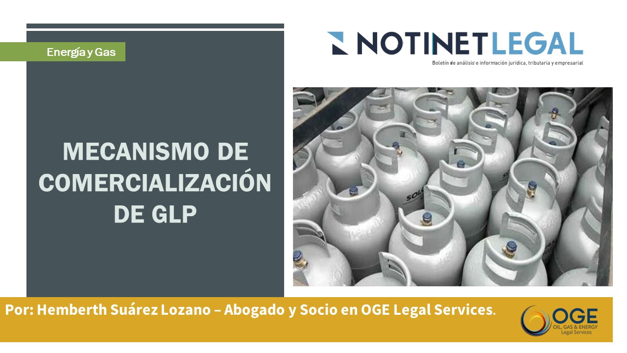 Mecanismo de comercialización de GLP