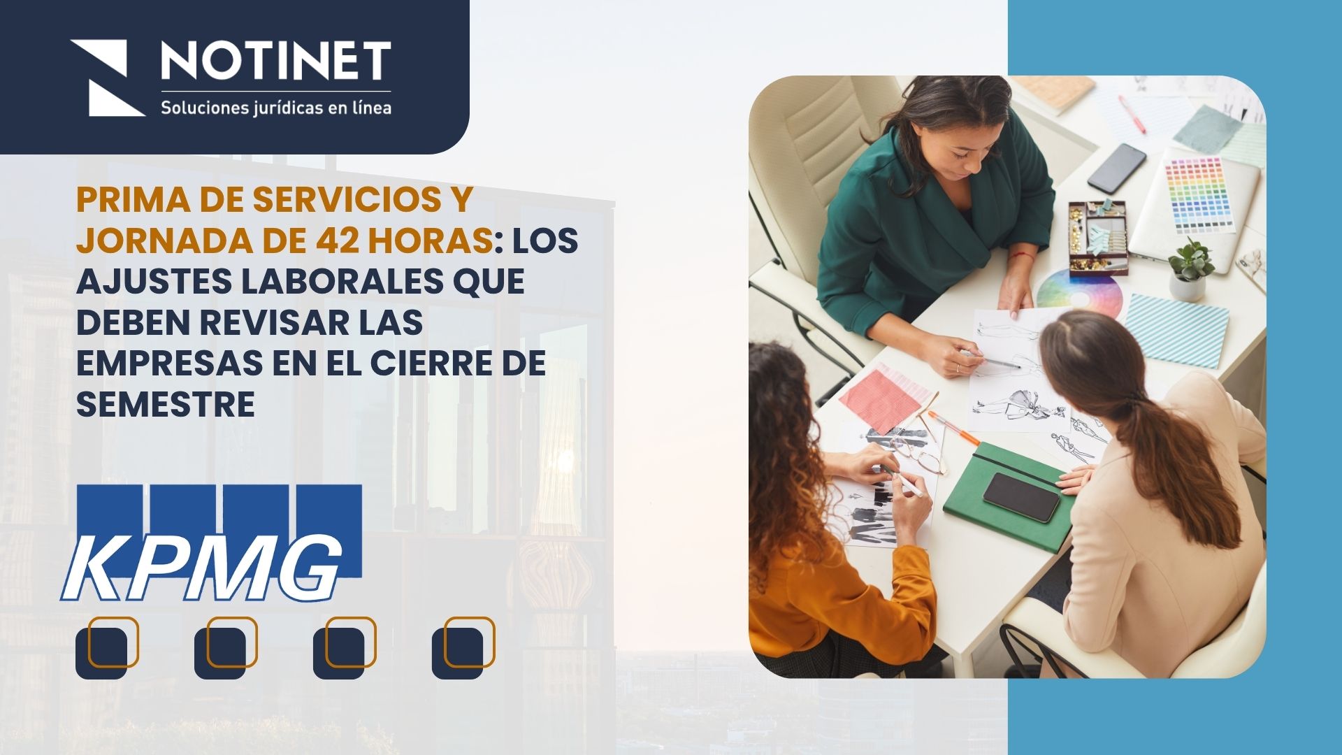 Prima de servicios y jornada de 42 horas