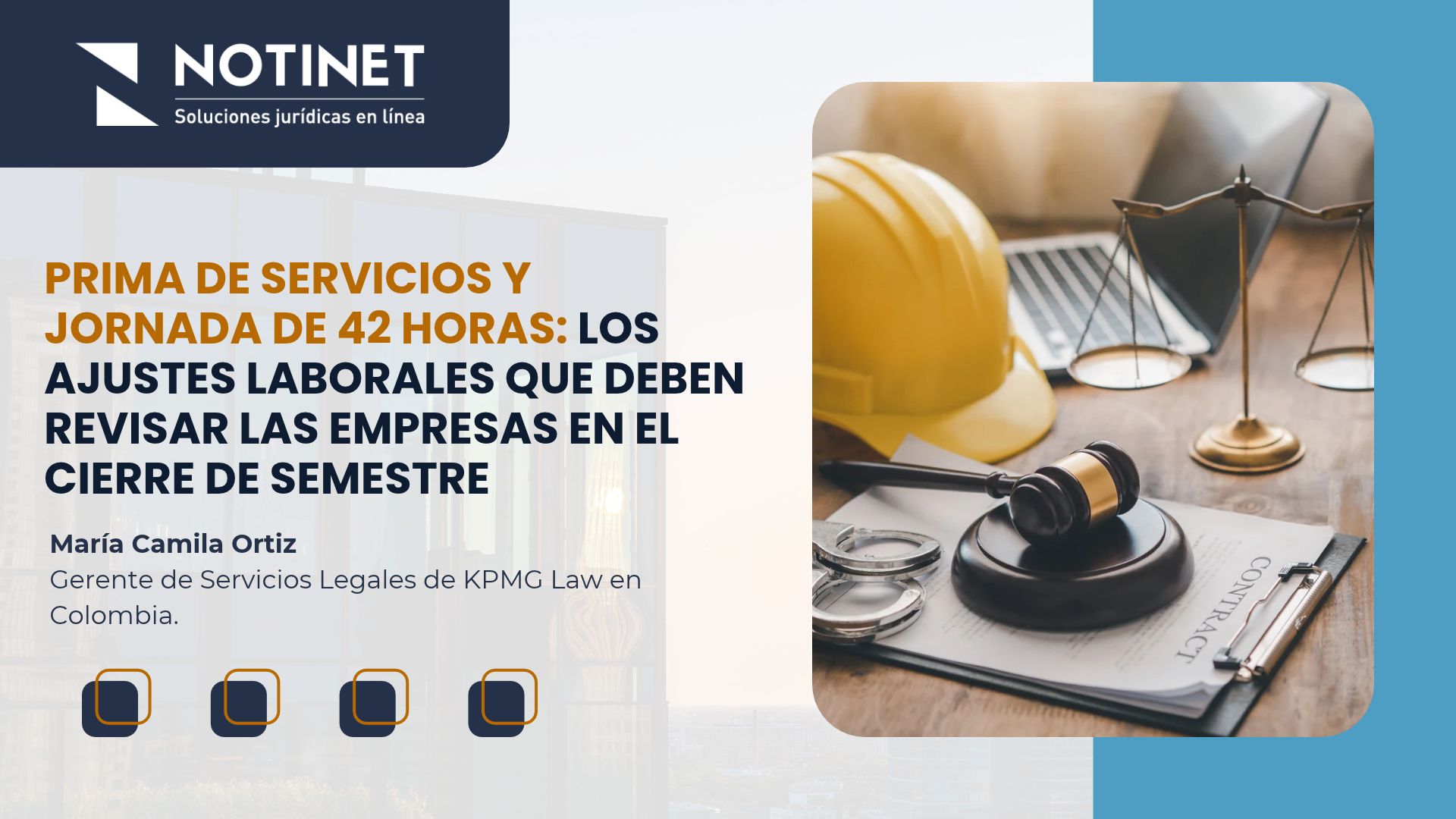 Prima de servicios y jornada de 42 horas