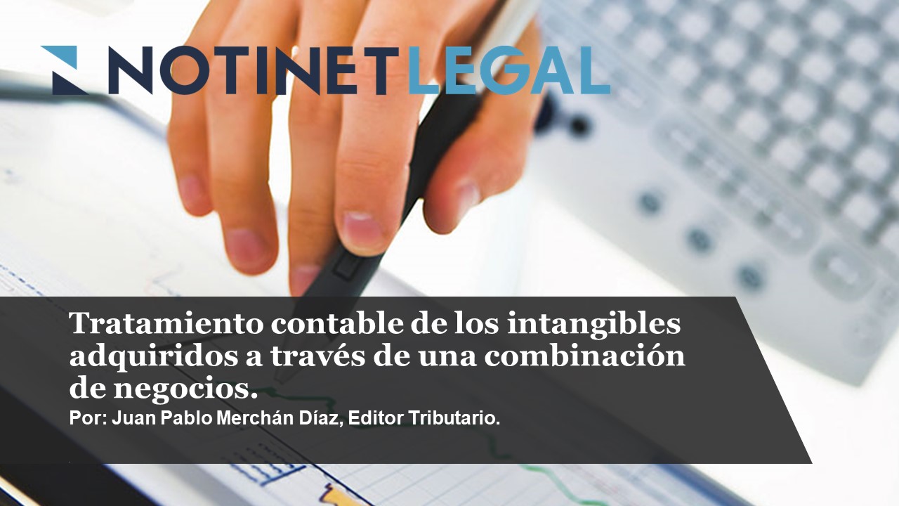 Tratamiento contable de los intangibles adquiridos a través de una combinación de negocios.