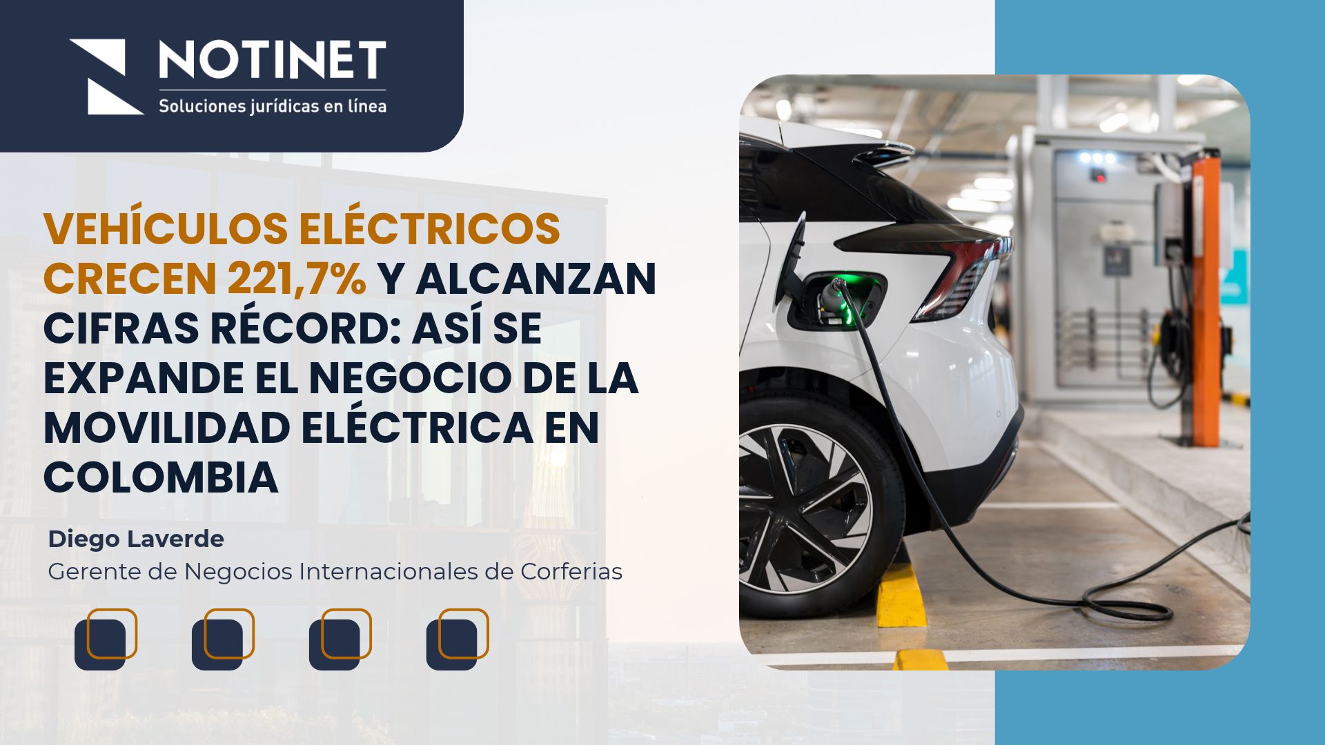 Vehículos eléctricos crecen 221,7% y alcanzan cifras récord