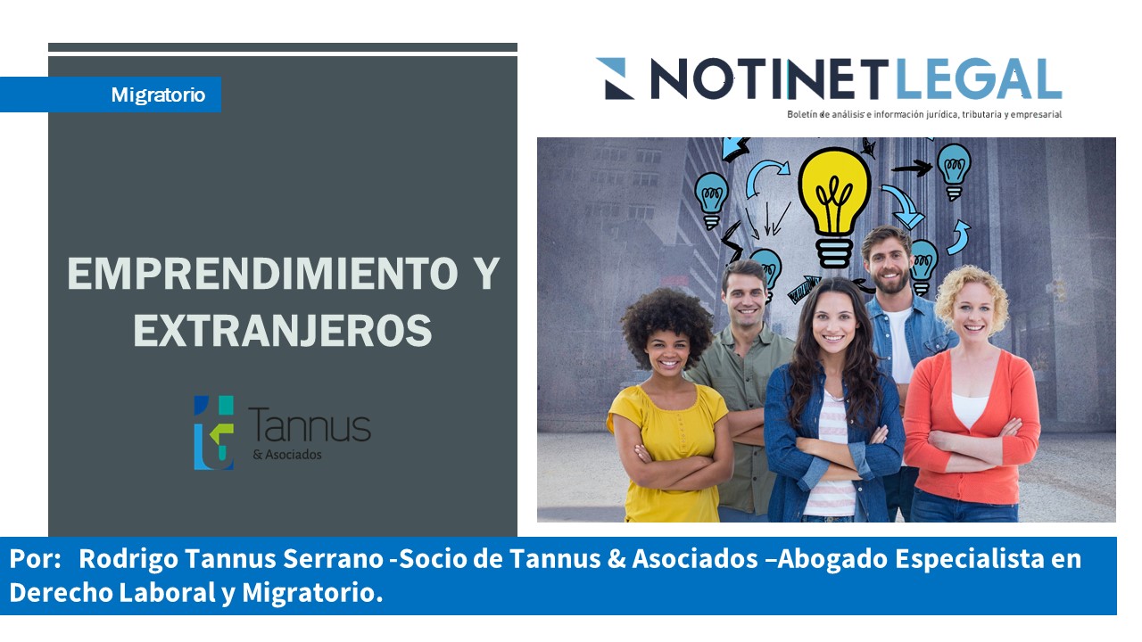 Emprendimiento y extranjeros