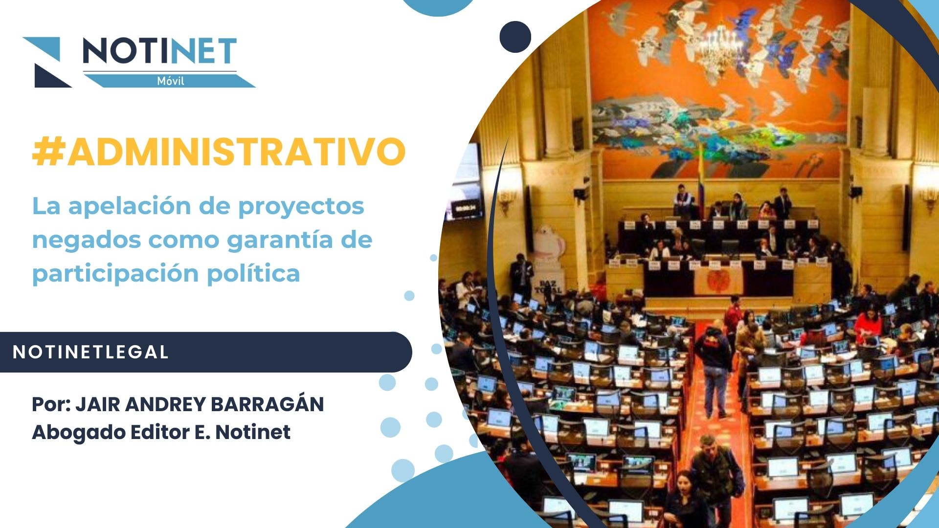 La apelación de proyectos negados como garantía de participación política