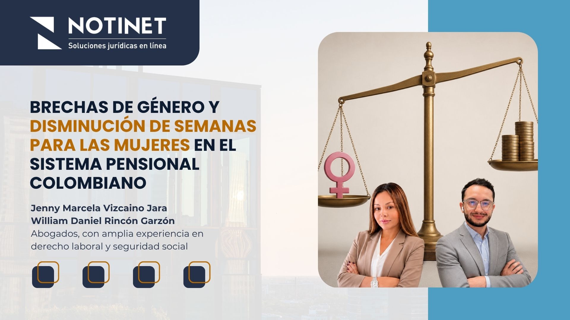 Brechas de género y disminución de semanas