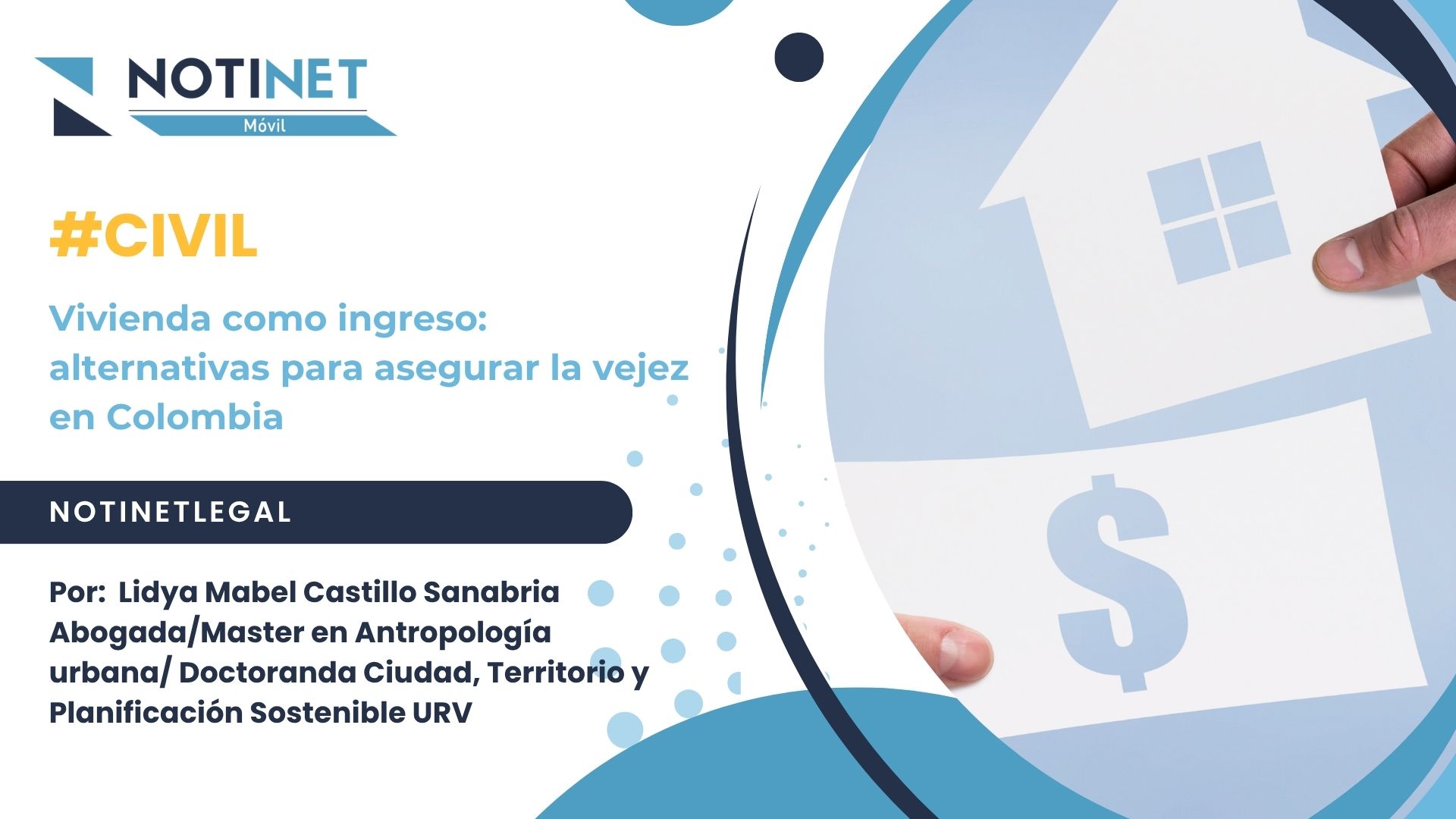 Vivienda como ingreso: alternativas para asegurar la vejez en Colombia