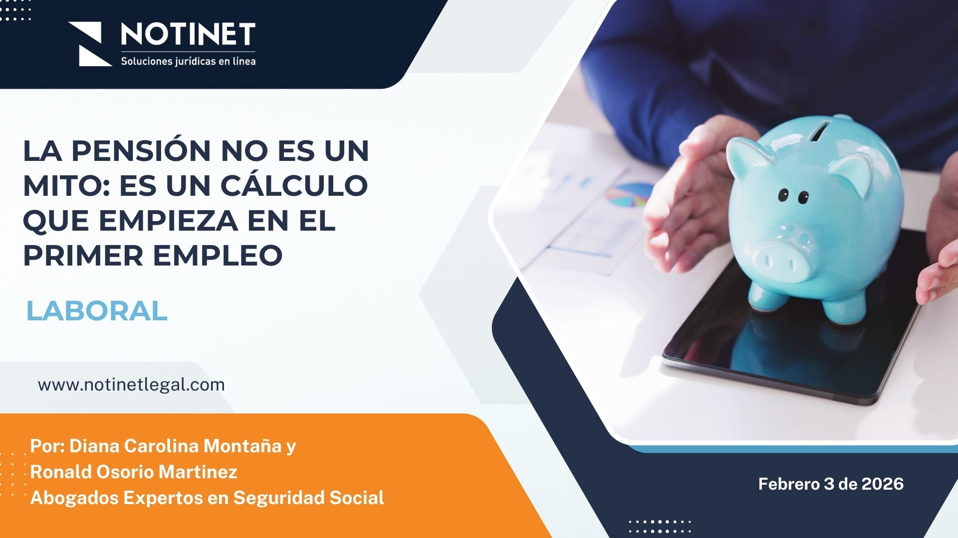 La pensión no es un mito: es un cálculo que empieza en el primer empleo