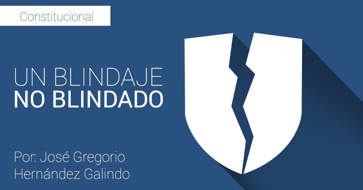 UN BLINDAJE NO BLINDADO