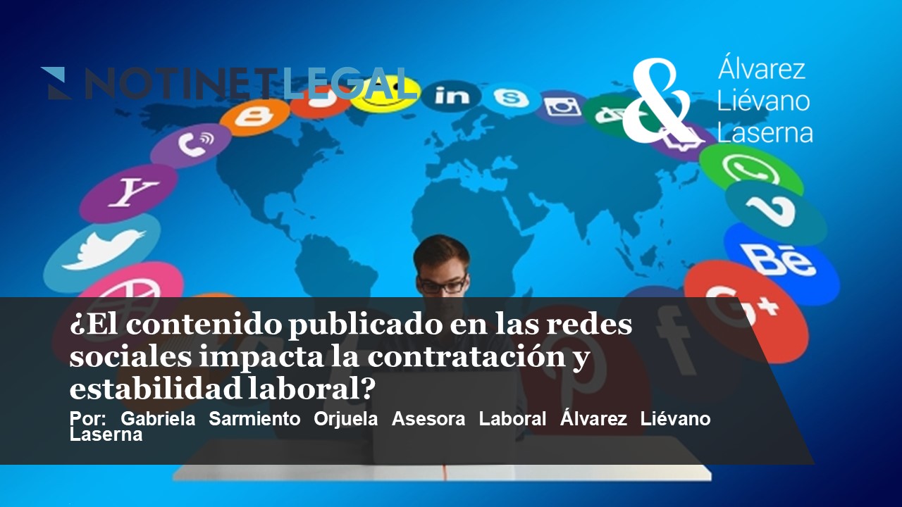 ¿El contenido publicado en las redes sociales impacta la contratación y estabilidad laboral?