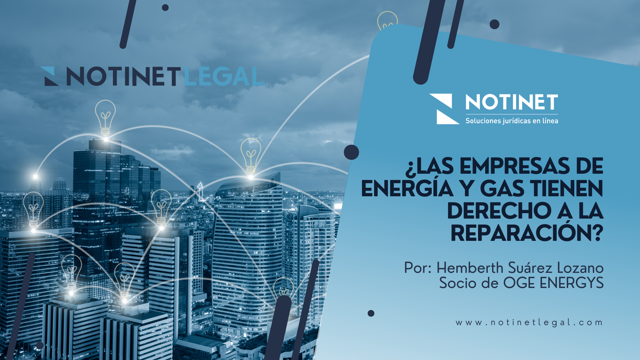 ¿Las empresas de energía y gas tienen derecho a la reparación?