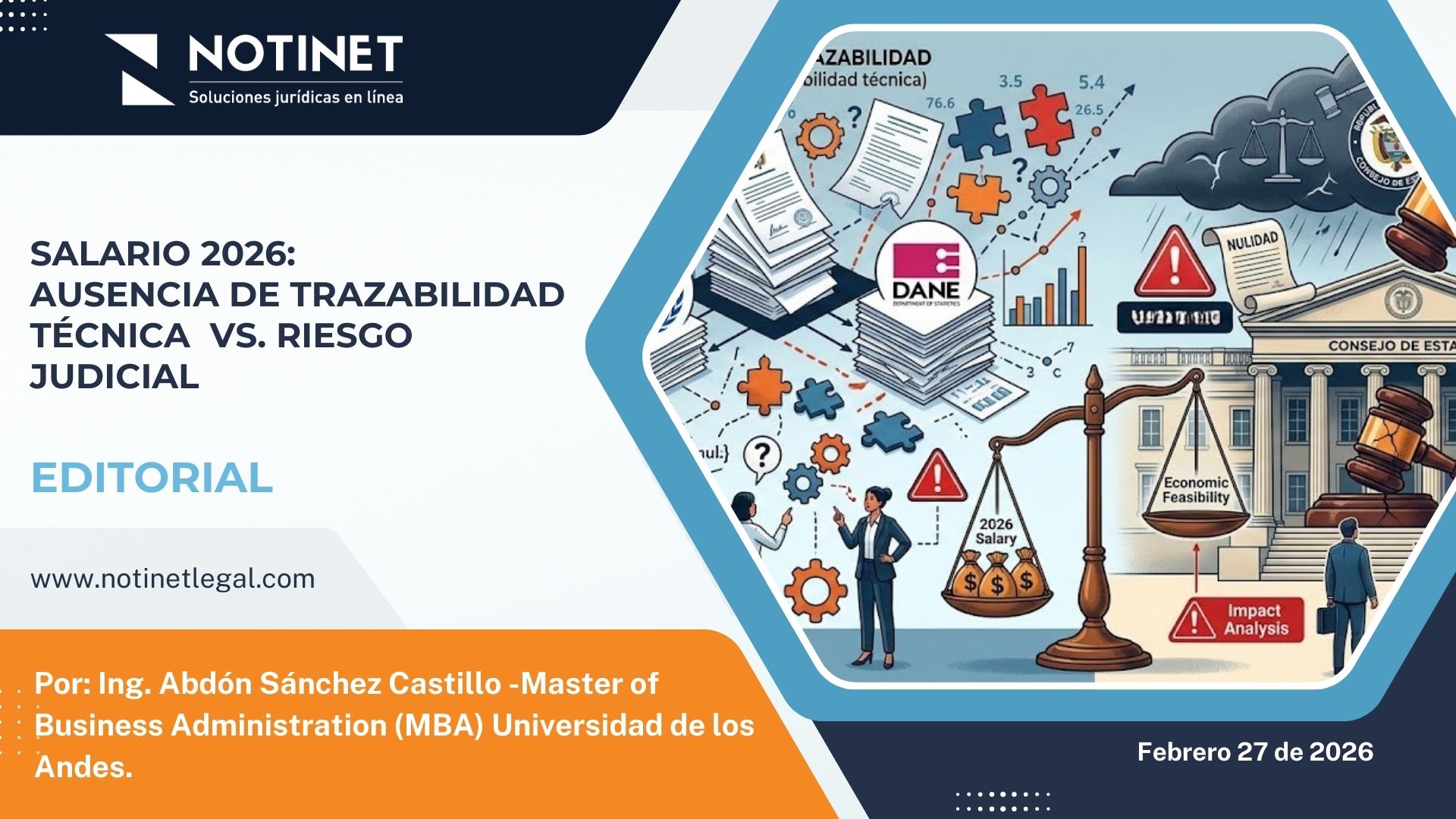 Salario 2026: Ausencia de Trazabilidad técnica  vs. Riesgo Judicial