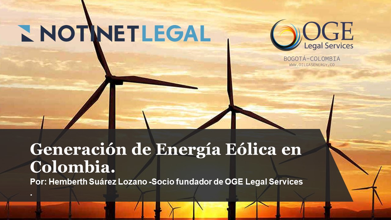 Generación de energía eólica en colombia