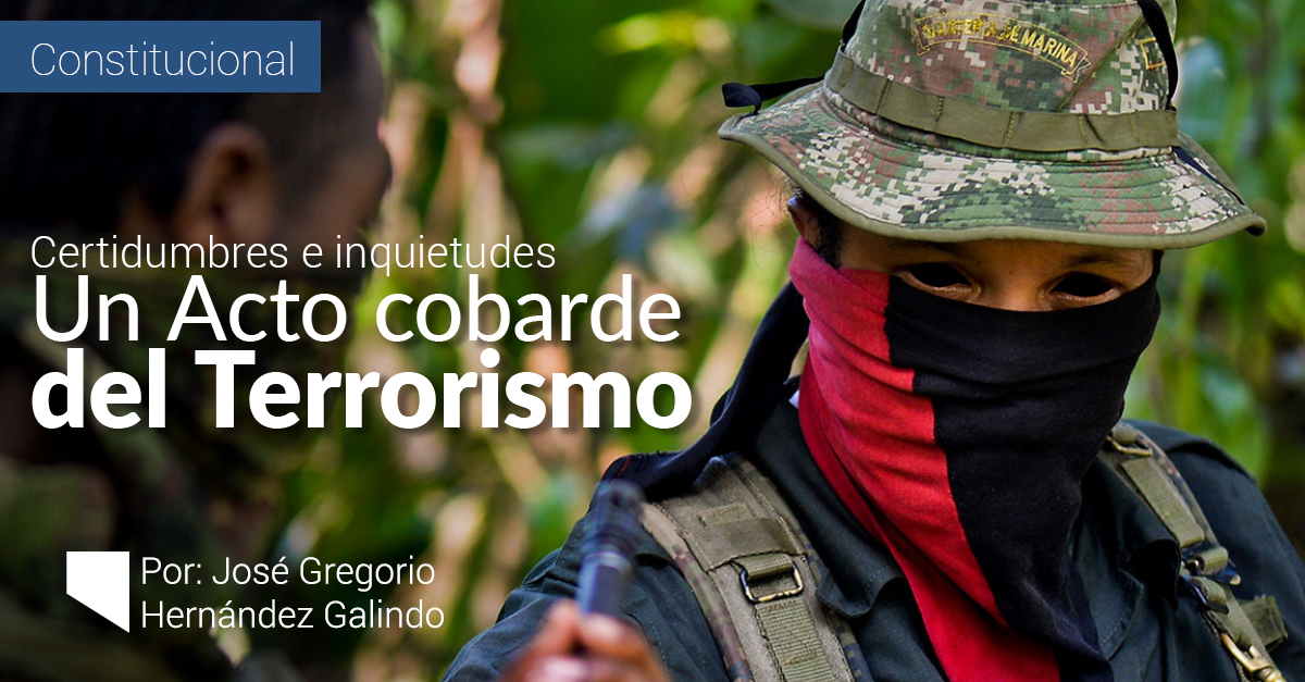 Certidumbres e inquietudes: UN ACTO COBARDE DEL TERRORISMO