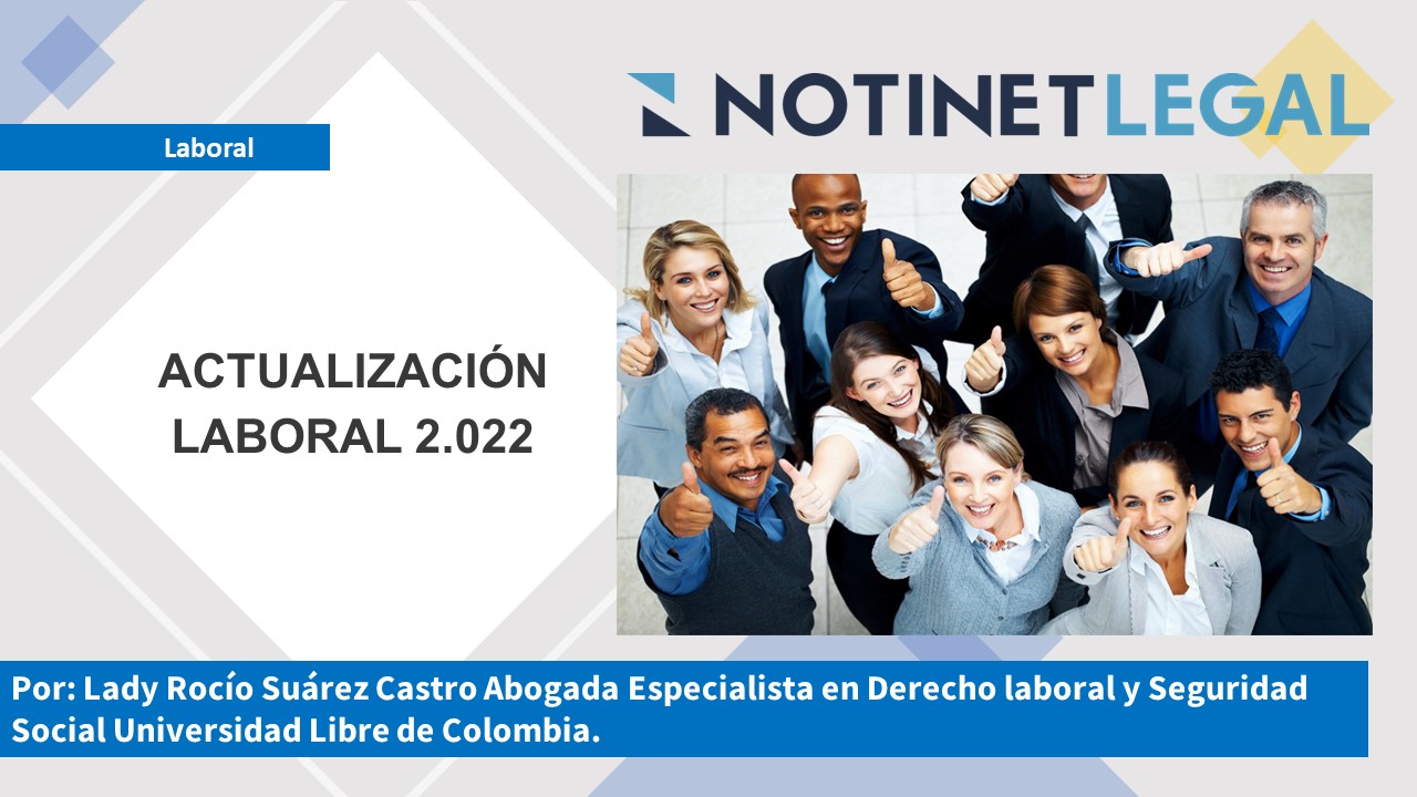 Actualización Laboral 2022 Actualización Laboral 2022