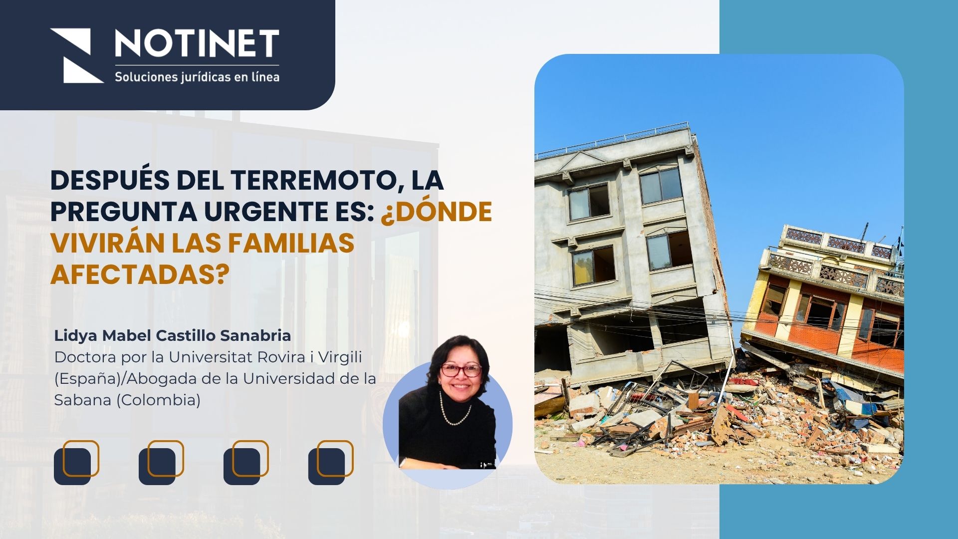 Después del terremoto, la pregunta urgente es: ¿dónde vivirán las familias afectadas?