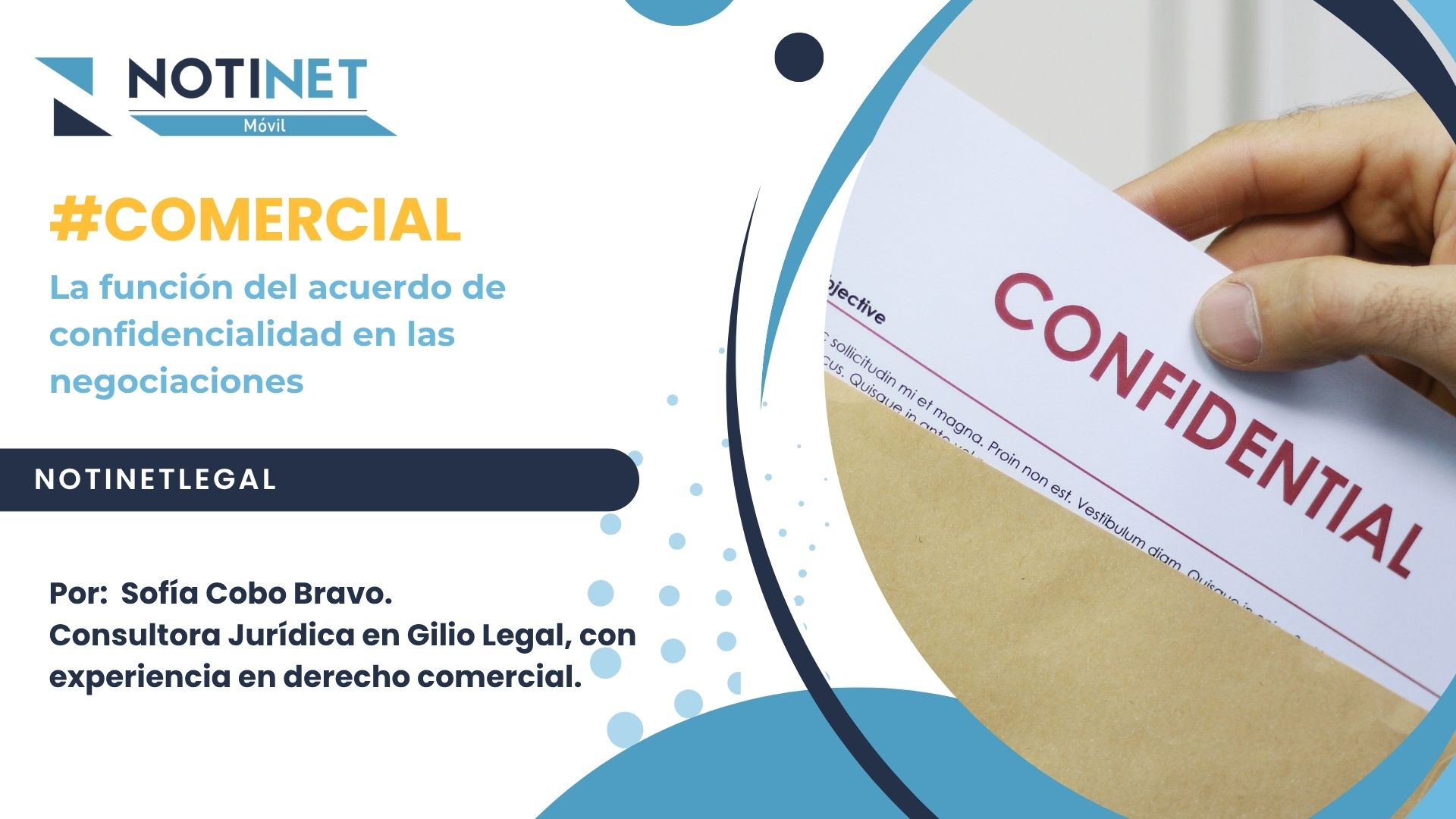 La función del acuerdo de confidencialidad en las negociaciones