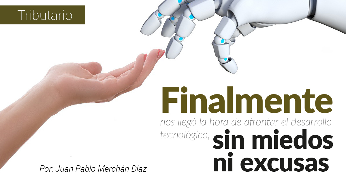 Finalmente nos llegó la hora de afrontar el desarrollo tecnológico, sin miedos ni excusas. Finalmente nos llegó la hora de afrontar el desarrollo tecnológico, sin miedos ni excusas.