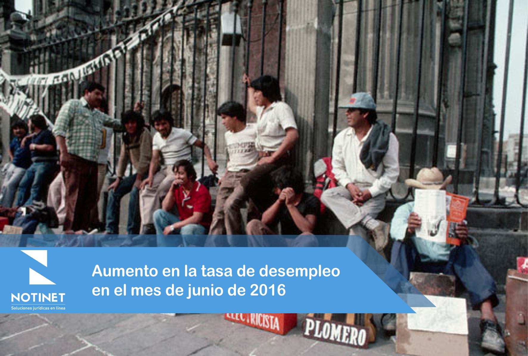 Aumento de la tasa de desempleo en el mes de junio 2016